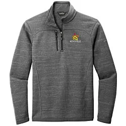 Eddie Bauer Heathered 1/4-Zip Sweater Fleece - Men's