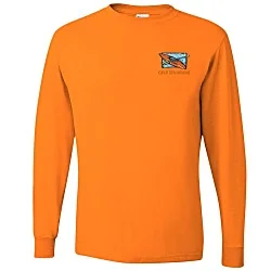 Jerzees Dri-Power 50/50 LS T-Shirt - Embroidered
