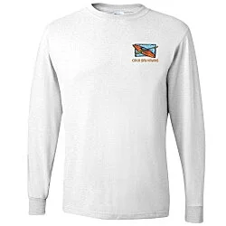Jerzees Dri-Power 50/50 LS T-Shirt - Embroidered