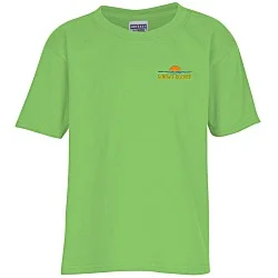 Jerzees Dri-Power 50/50 T-Shirt - Youth - Embroidered