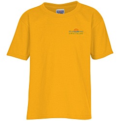 Jerzees Dri-Power 50/50 T-Shirt - Youth - Colors - Embroidered