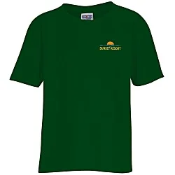 Jerzees Dri-Power 50/50 T-Shirt - Youth - Embroidered