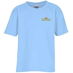 Jerzees Dri-Power 50/50 T-Shirt - Youth - Embroidered