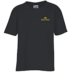 Jerzees Dri-Power 50/50 T-Shirt - Youth - Embroidered