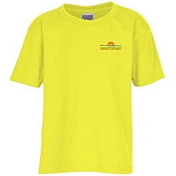 Jerzees Dri-Power 50/50 T-Shirt - Youth - Embroidered