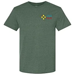 Jerzees Premium Blend T-Shirt - Embroidered