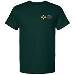 Jerzees Premium Blend T-Shirt - Embroidered