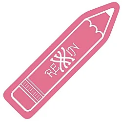 Rubber Bookmark - Pencil
