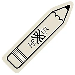 Rubber Bookmark - Pencil