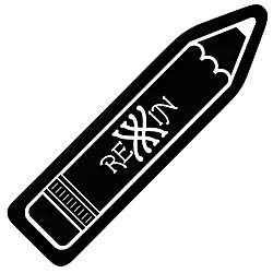 Rubber Bookmark - Pencil