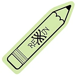 Rubber Bookmark - Pencil