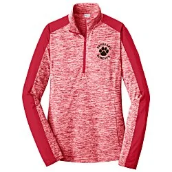 Voltage Colorblock 1/4-Zip Pullover - Ladies' - Screen