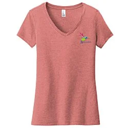 Ultimate V-Neck T-Shirt - Ladies - Colors - Embroidered