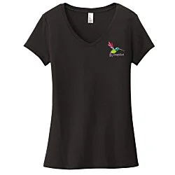 Ultimate V-Neck T-Shirt - Ladies' - Embroidered