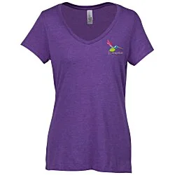 Ultimate V-Neck T-Shirt - Ladies' - Embroidered