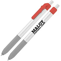 Alamo Stylus Pen - Silver - Football