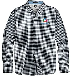 Storm Creek Gingham Performance Stretch Woven Shirt - Men's