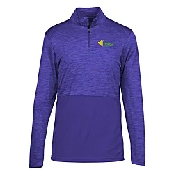 Augusta Shadow Heather 1/4-Zip Pullover
