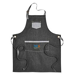 Artisan Contrast Denim Bib Apron