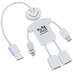 TechMate Duo Charging Cable and USB Hub