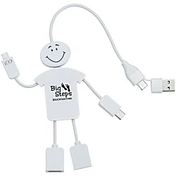 TechMate 2.0 Duo Charging Cable and USB Hub