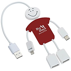 TechMate Duo Charging Cable and USB Hub