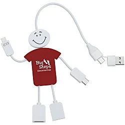 TechMate 2.0 Duo Charging Cable and USB Hub