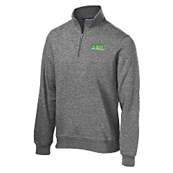 Athletic Fit 1/4-Zip Sweatshirt - Men's - Embroidered - 24 hr