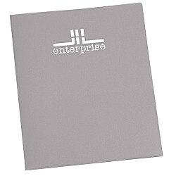 Basic 2-Pocket Poly Folder - 24 hr