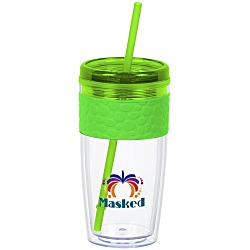 Refresh Pebble Tumbler with Straw - 16 oz. - Full Color