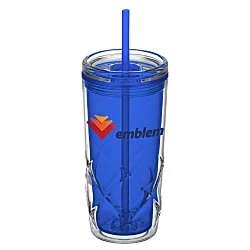 Refresh Simplex Tumbler with Straw - 16 oz. - Full Color