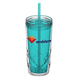 Refresh Simplex Tumbler with Straw - 16 oz. - Full Color