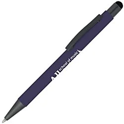 Charleston Soft Touch Stylus Metal Pen