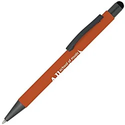 Charleston Soft Touch Stylus Metal Pen