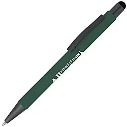 Charleston Soft Touch Stylus Metal Pen