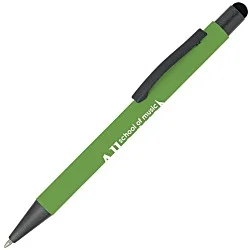 Charleston Soft Touch Stylus Metal Pen