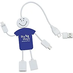 TechMate 2.0 Duo Charging Cable and USB Hub - 24 hr