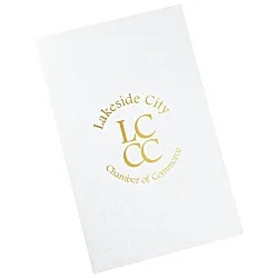 Foil Stamped Legal Pocket Folder - Linen