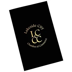 Foil Stamped Legal Pocket Folder - Linen