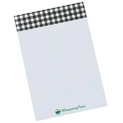 Souvenir Designer Notepad - 6” x 4” - 25 Sheet - Buffalo Plaid