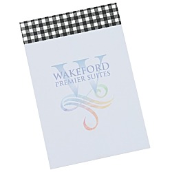 Souvenir Designer Notepad - 6” x 4” - 50 Sheet - Buffalo Plaid