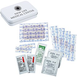Metal Tin First Aid Kit - 24 hr