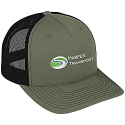 Richardson Five Panel Snapback Trucker Cap