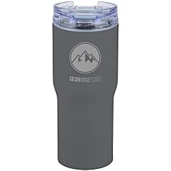 Urban Peak Vacuum Tumbler - 20 oz. - Powder Coat - Laser Engraved - 24 hr