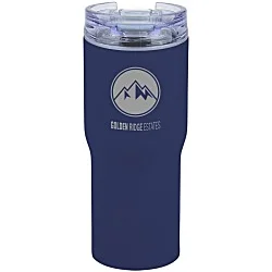 Urban Peak Vacuum Tumbler - 20 oz. - Powder Coat - Laser Engraved - 24 hr