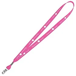 Neon Lanyard - 5/8" - Metal Bulldog Clip