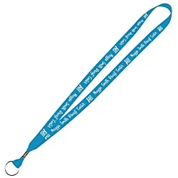 Neon Lanyard - 5/8" - Metal Split Key Ring