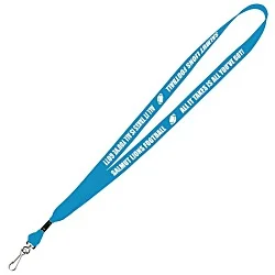 Neon Lanyard - 5/8" - Metal Swivel J Hook