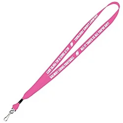 Neon Lanyard - 5/8" - Metal Swivel J Hook