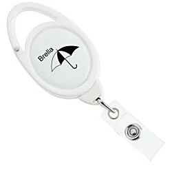 Clip-On Secure-A-Badge - Opaque